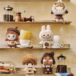 POP BEAN Coffee Factory Series-Plush Pendant Confirmed